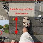 Wer bietet weniger - Radfahrweg?