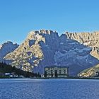 Wer den Bergpass zu den Zinnen gewählt hat kommt auch am Misurinasee vorbei