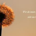 Wer die innere Mitte......