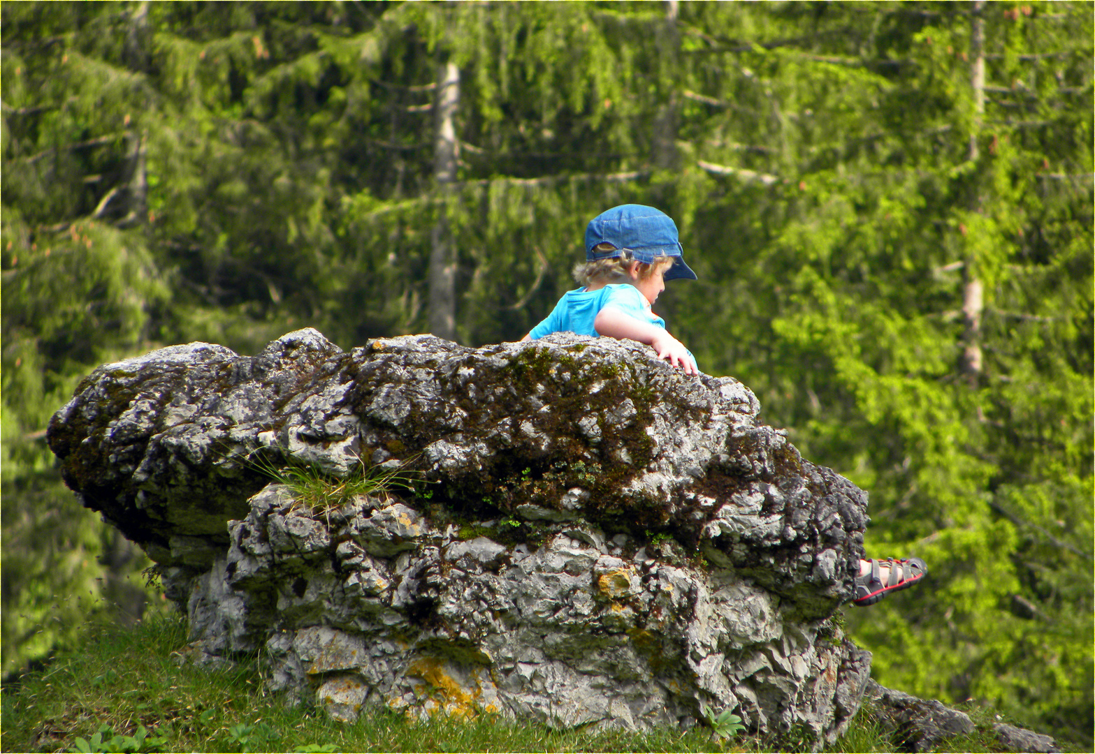 Wer ein großer Bergsteiger werden will...