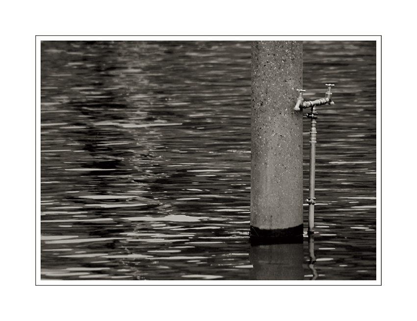 Wer hat denn da den Wasserhahn nicht ausgedreht ? (2)