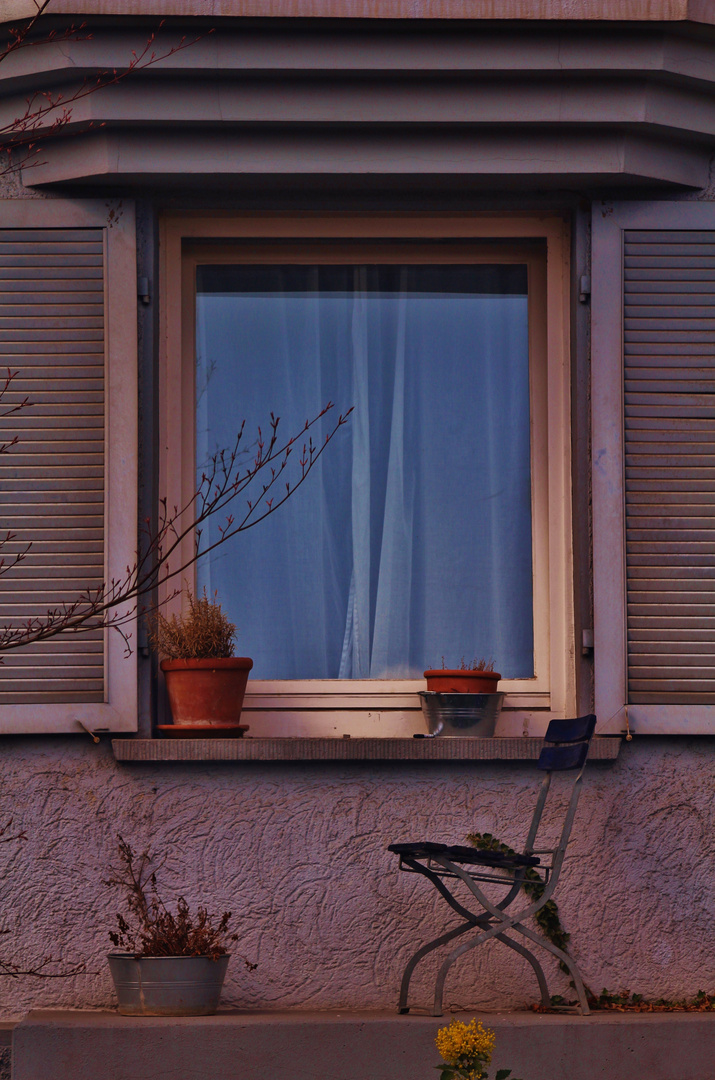 wer keinen Balkon hat erschafft sich einen...