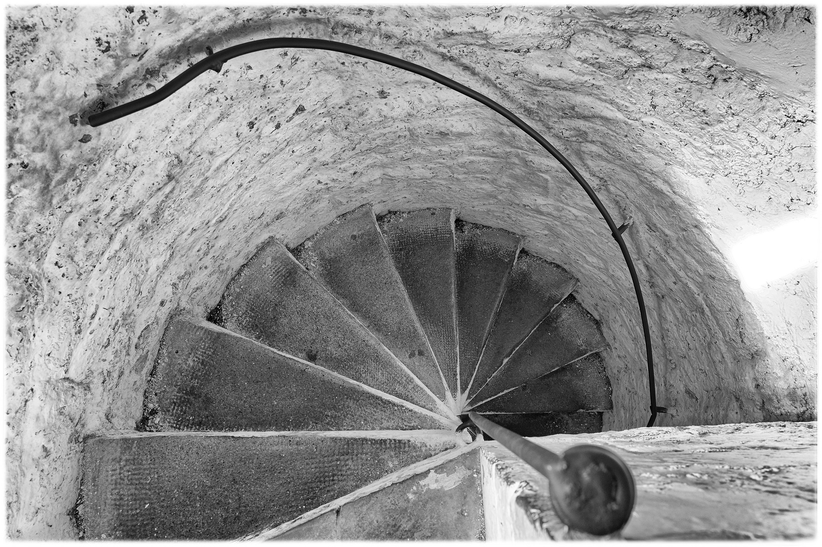 Wer mag diese Wendeltreppe schon aufgestiegen sein