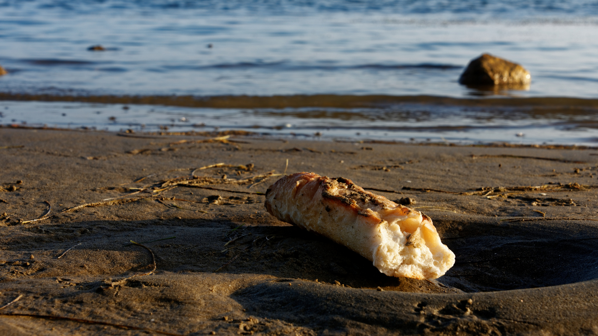 Wer niemals as sein Brot am Strand.-..