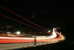 ... wer noch niemals in lauschiger Nacht, einen Autobahnbummel gemacht, ...