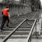 Wer Rolltreppe fahren kann, sollte das Treppensteigen dennoch nicht verlernen!