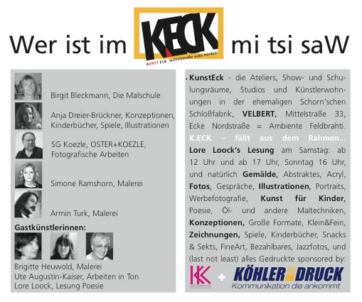 Wer & Was im K.ECK