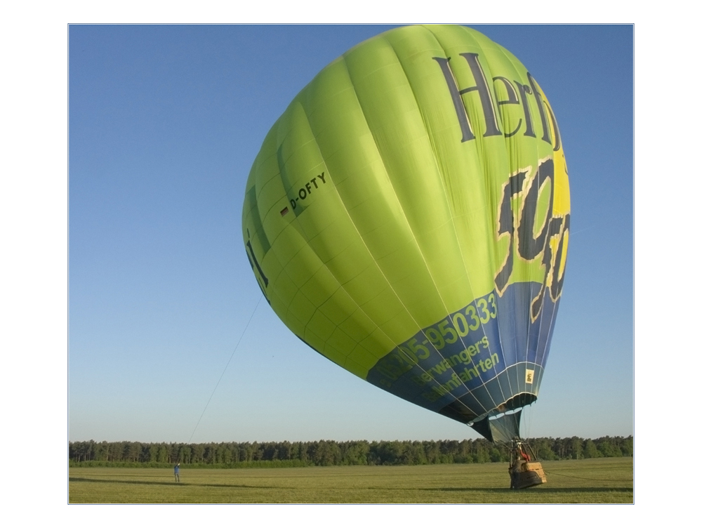 Wer wird denn gleich in die Luft gehen... ?! (1. der Doku-Serie BALLONFAHRT)