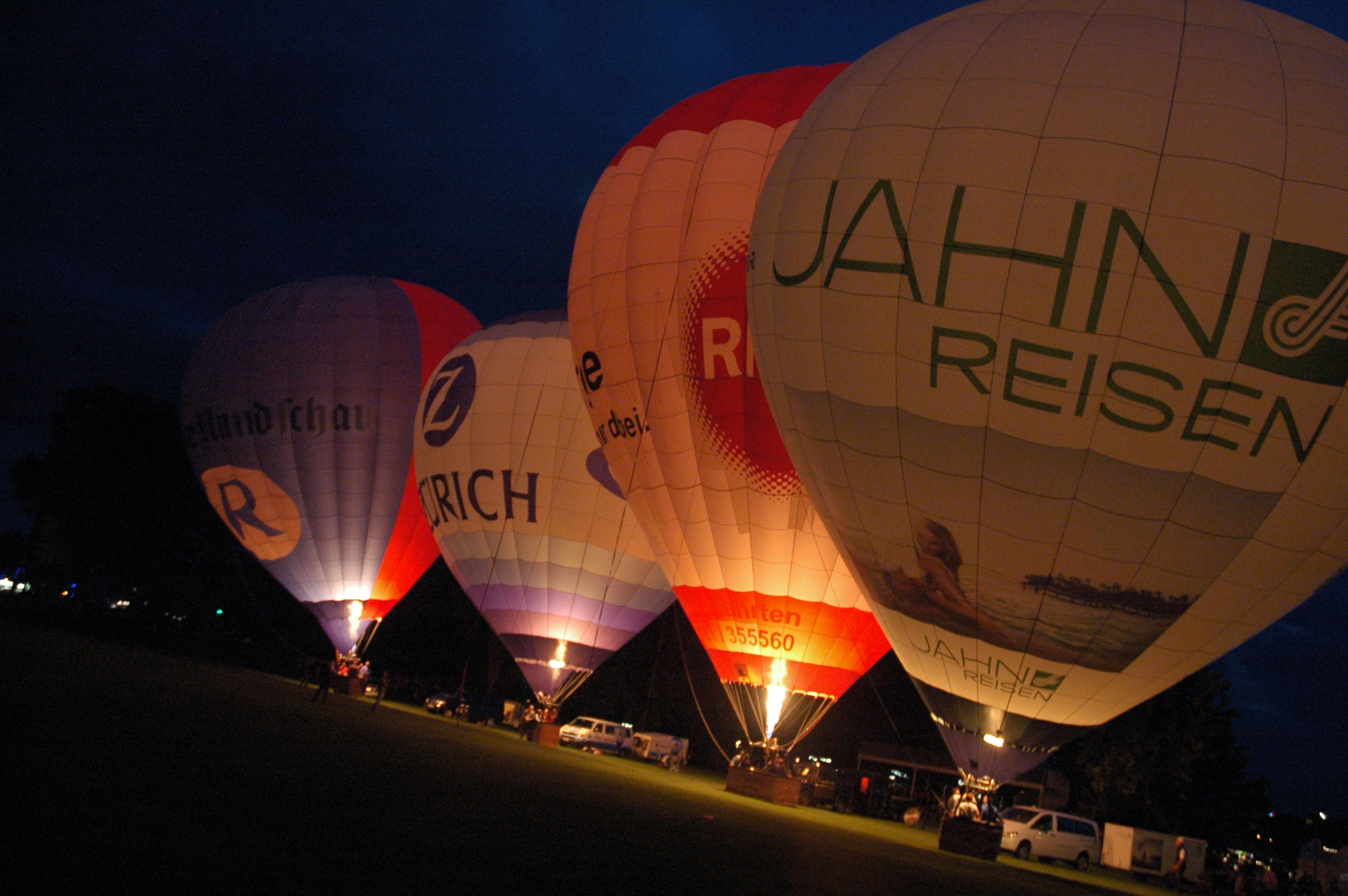 Werbeballon kölner Lichter