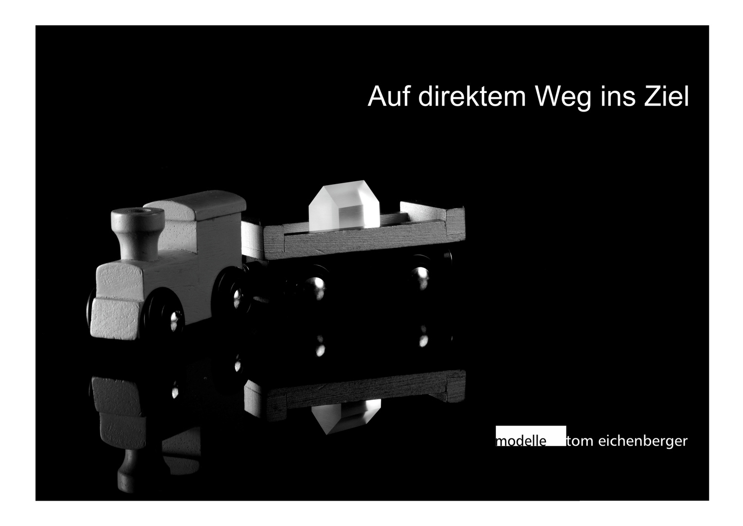 Werbeflyer für Wettbewerbsarchitekturmodellbau