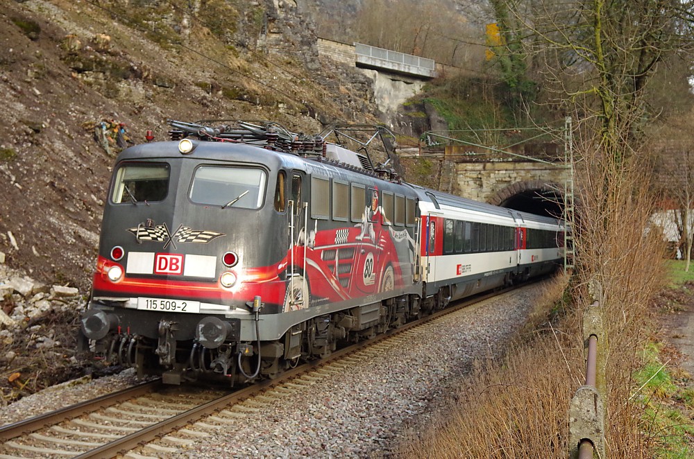 Werbelok am Sulzer Tunnelle