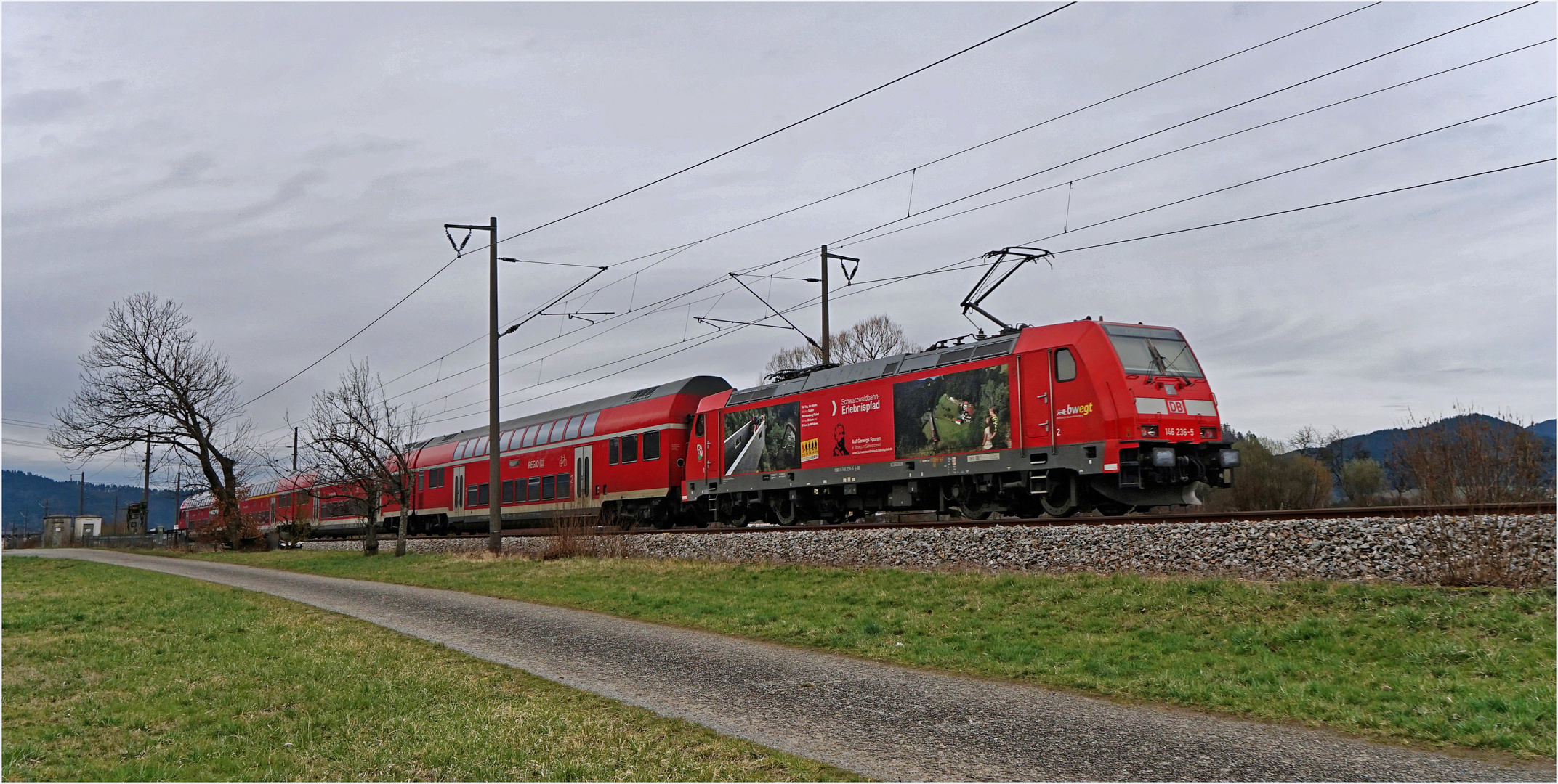 Werbelok "Schwarzwaldbahn-Erlebnispfad" 