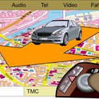 Werbeplakat für DaimlerChrysler S-Klasse COMMAND-System