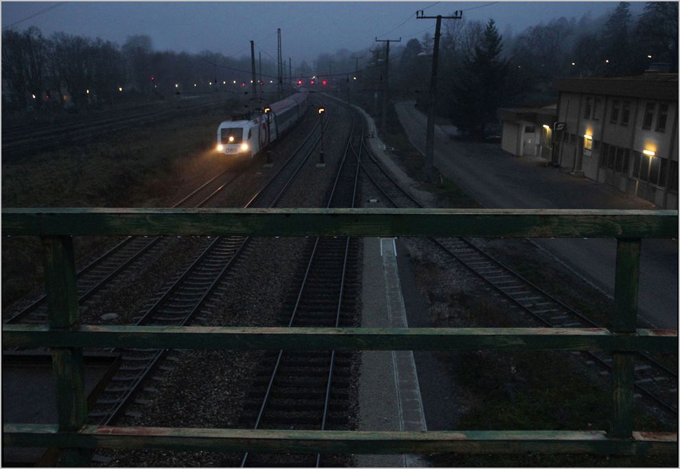 Werbestar im Morgengrauen