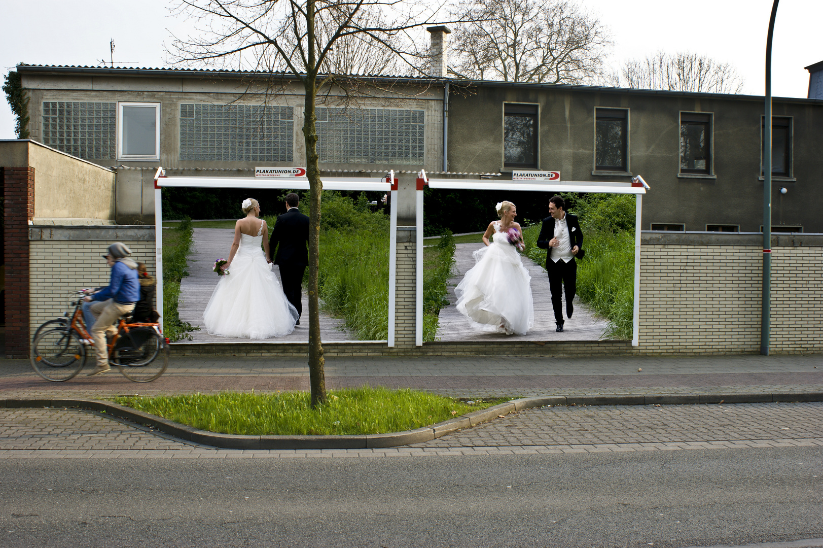 Werbetafel Hochzeit