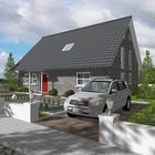 werbewirksame 3D-Visualisierung Einfamilienhaus