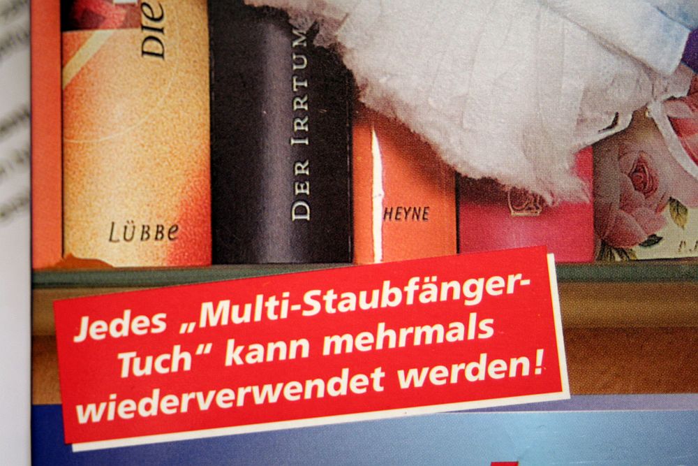 Werbung auf Abwegen