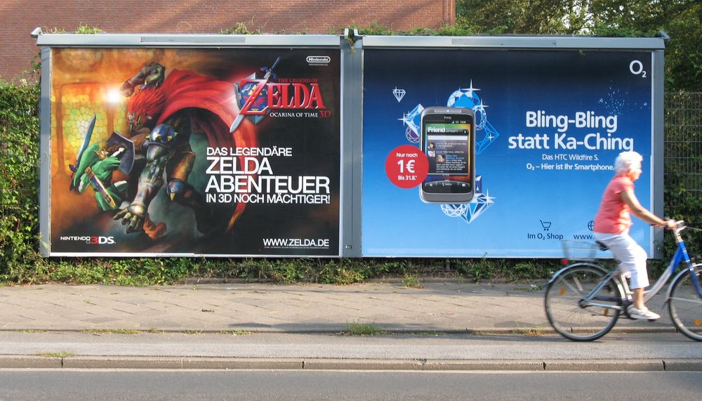 Werbung der Gesellschaft für deutsche Sprache Wann klingelt's endlich
