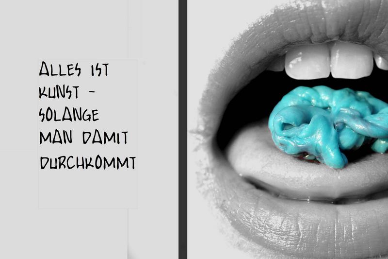 Werbung Durch Kunst Ist Von Der Steuer Absetzbar Foto Bild Experimente Youth Bilder Auf Fotocommunity