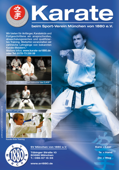 werbung für karate