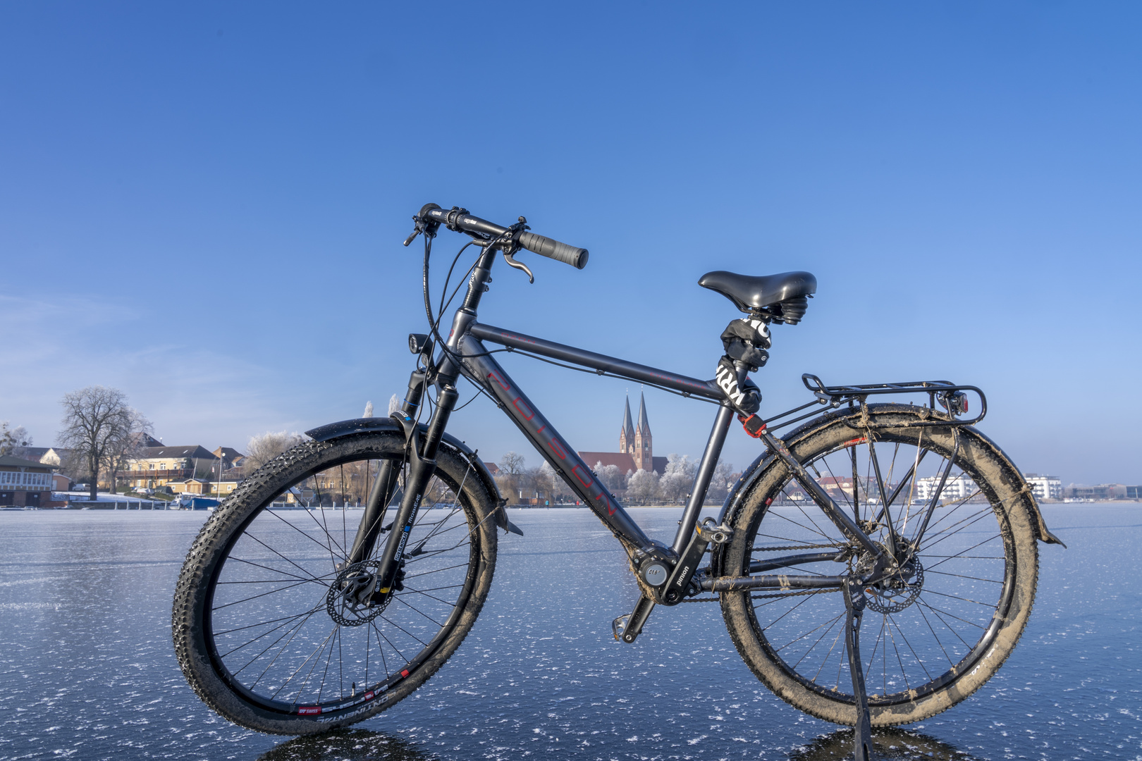 Werbung für Neuruppin im Winter