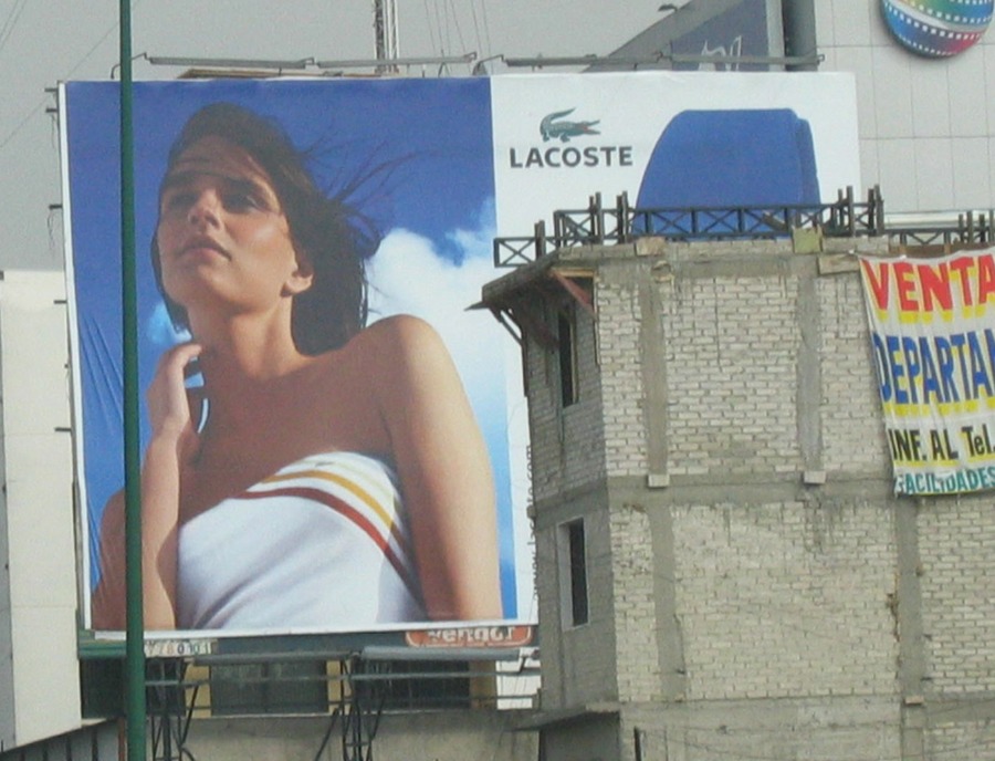 Werbung in Mexico D.F.