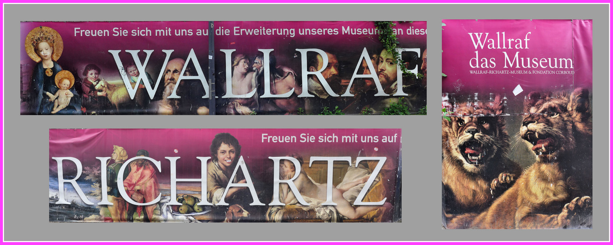 Werbung mit Kunst ...