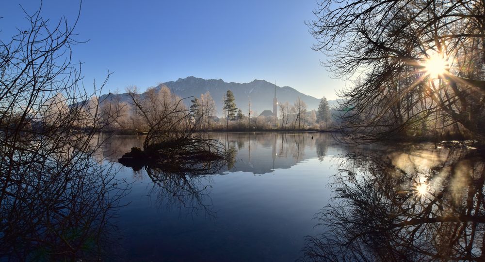 Werdenbergersee zum Spiegeltag