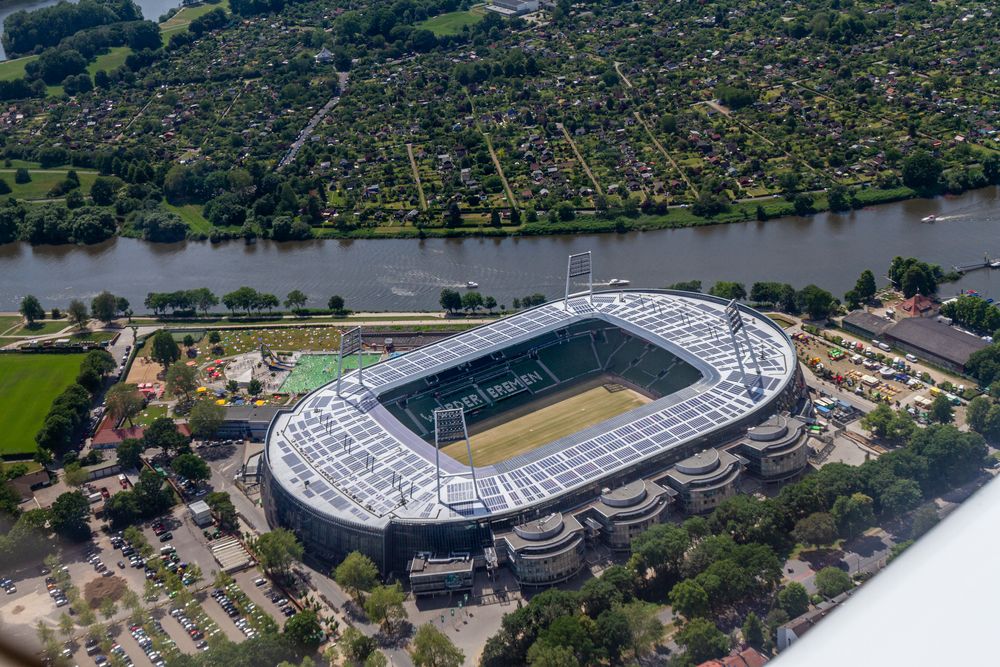 Werder Bremen Weserstadion Foto Bild Sport Ballsport Fussball Bilder Auf Fotocommunity