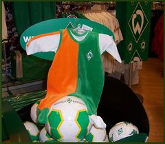 Werder- Fan - früh übt sich...