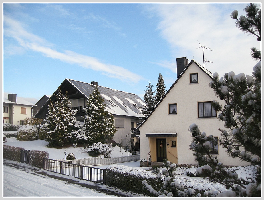 Werdorf im Winter