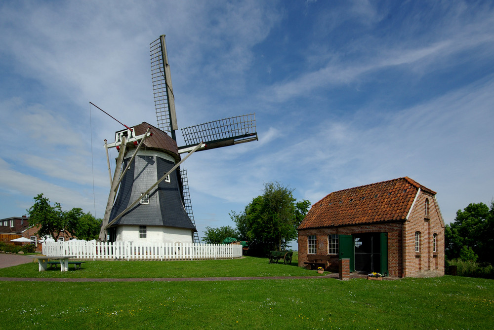 Werdumer Mühle / Ostfriesland Foto & Bild architektur, profanbauten