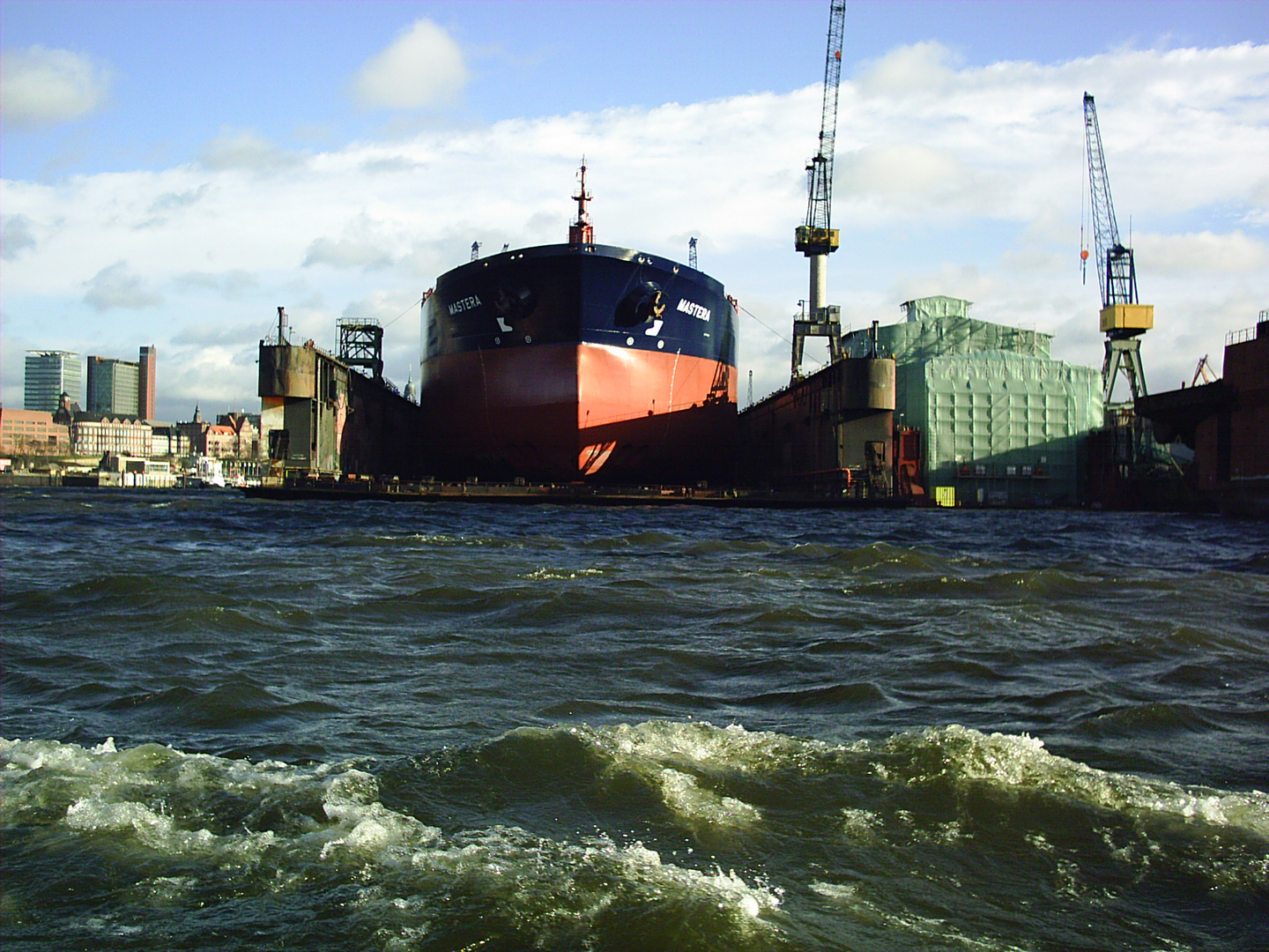 Werft in Hamburg