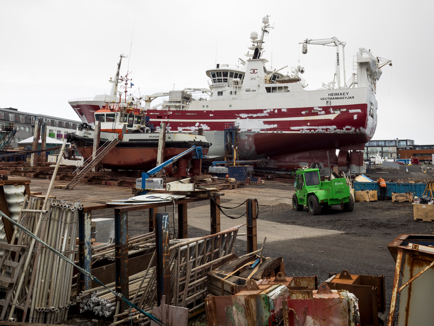 Werft in Reykjavik