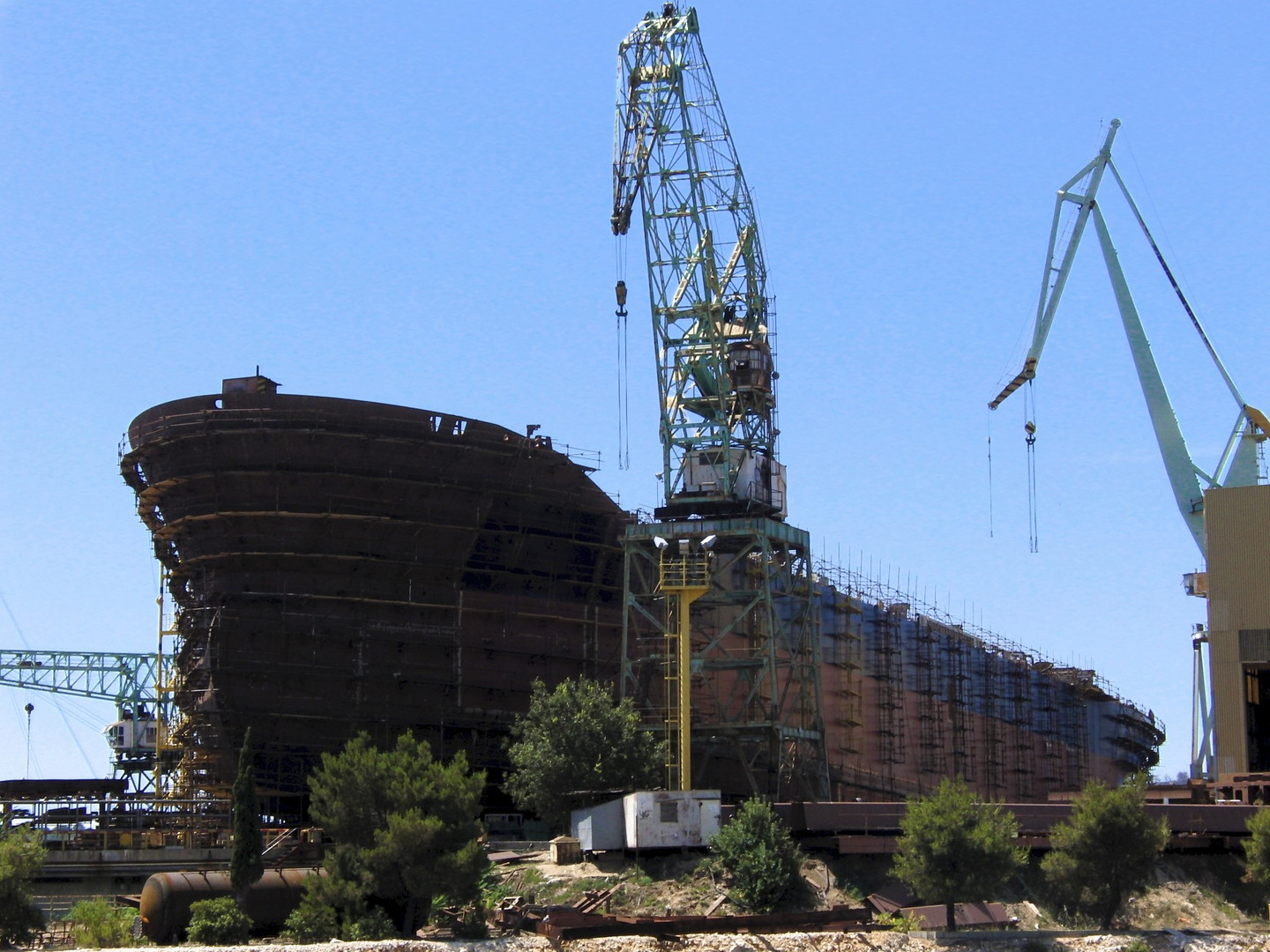 Werft in Trogir/Kroatien (2011)