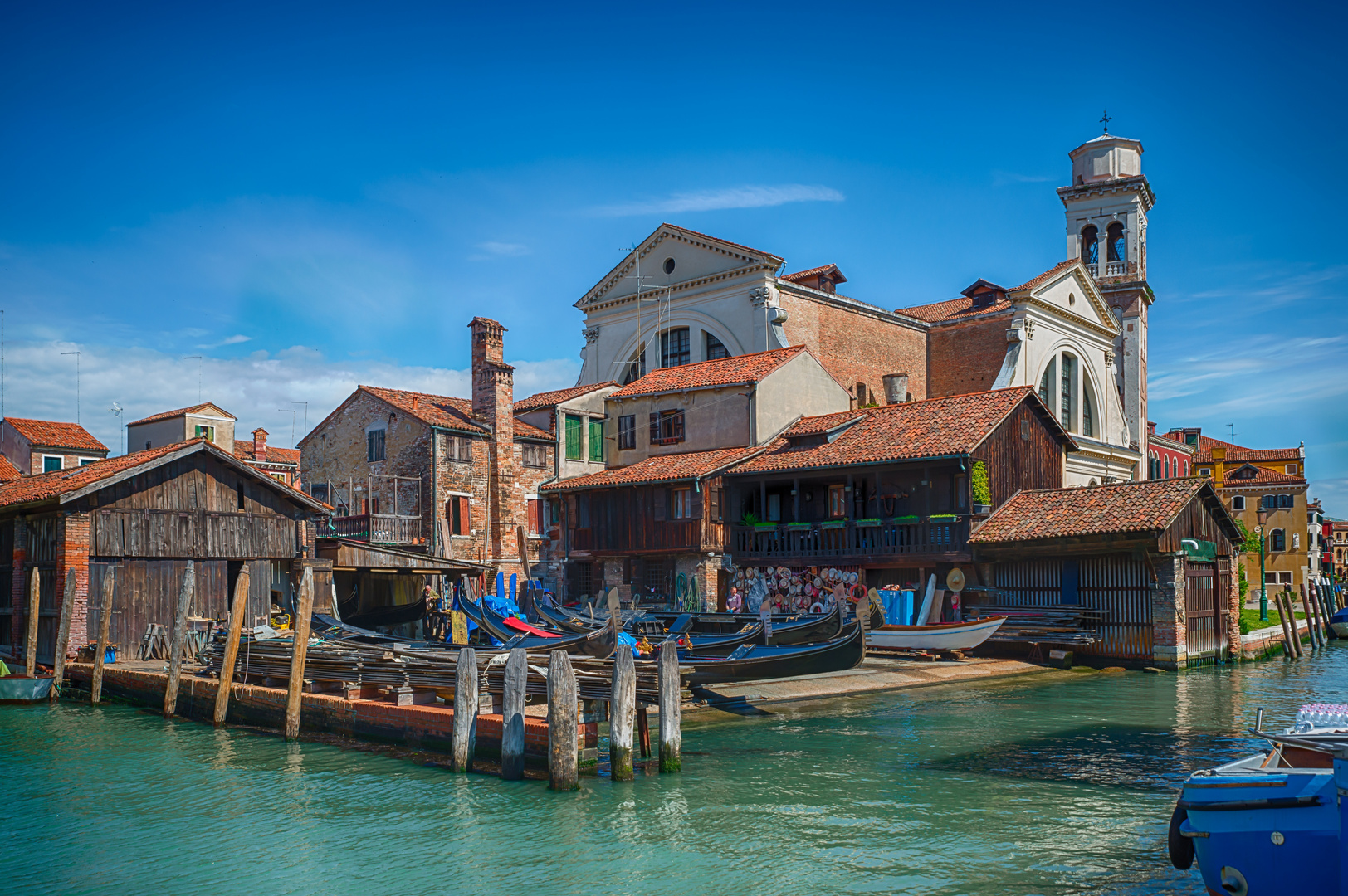 Werft in Venedig