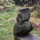 Werk von einem Holzkünstler im Bayerischen Wald