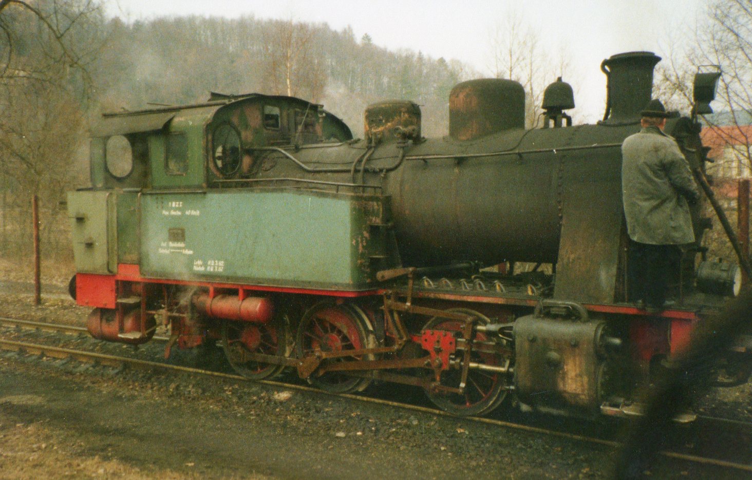 Werklok Henschel Bay.Zellstoff Kelheim 1984