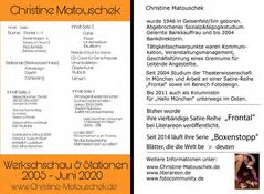 Werkschau & Stationen Flyer