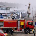 Werksfeuerwehr der Firma Rhodia in Ottmarsheim