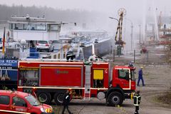 Werksfeuerwehr der Firma Rhodia in Ottmarsheim