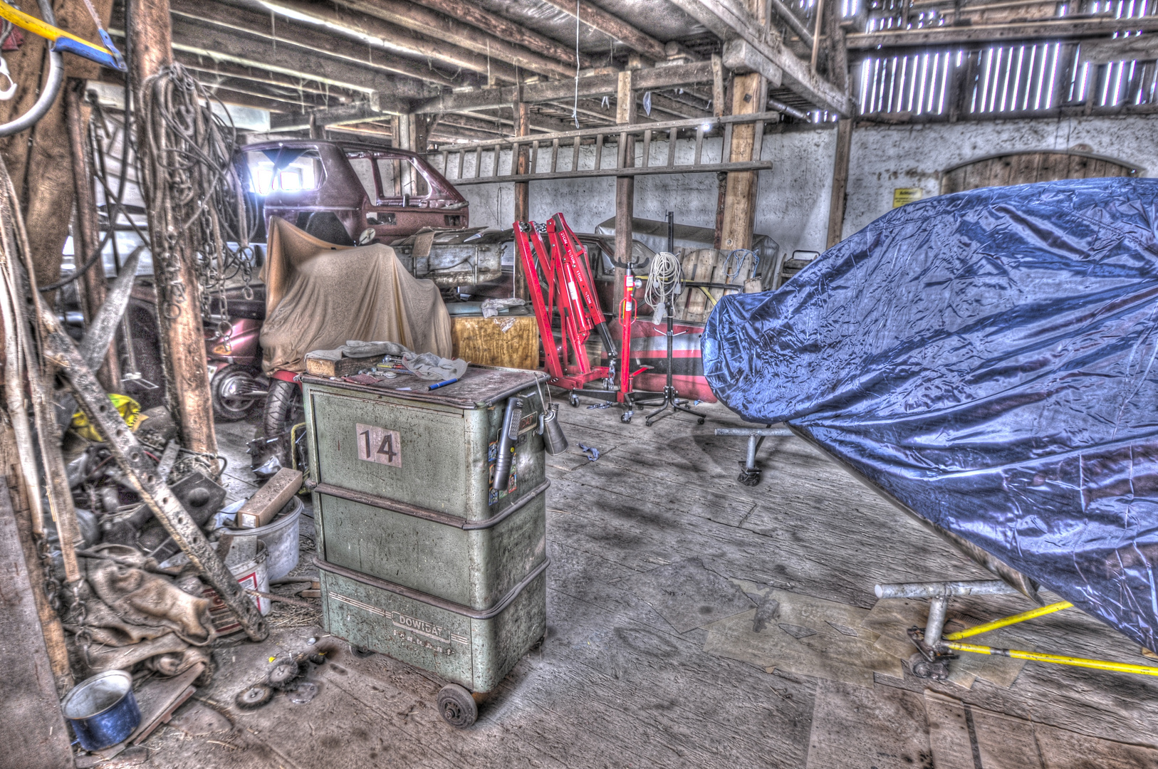 Werkstatt in HDR