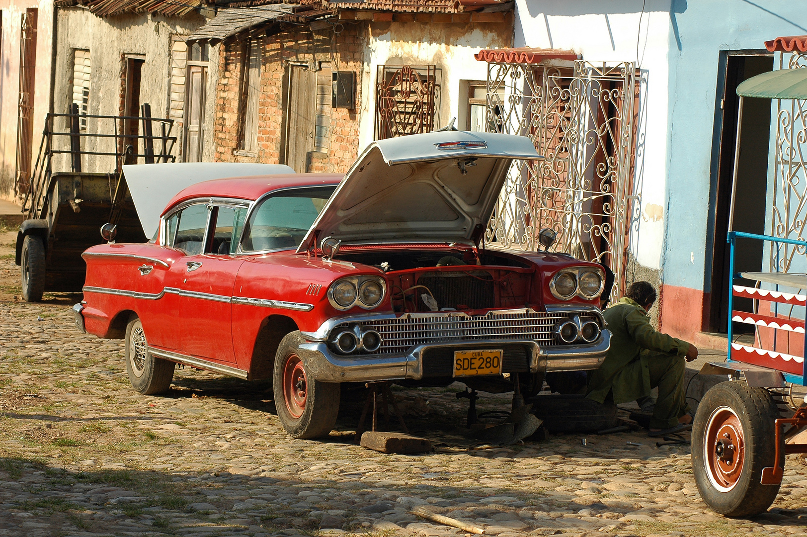 "Werkstatt" in Trinidad de Cuba