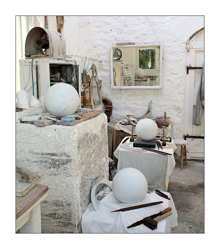 Werkstatt von Barbara Hepworth in St. Ives