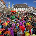 Werler Karnevalsumzug, Halt auf dem Marktplatz