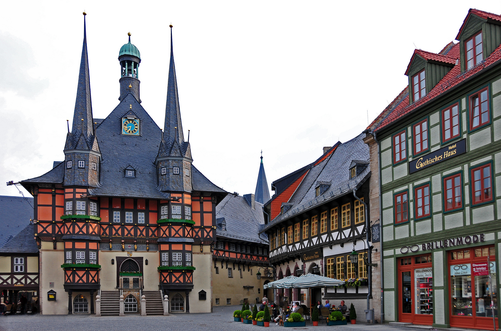 Wernigerode das Rathaus Mai 2013