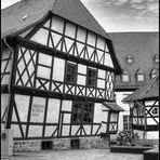 Wernigerode "Das schiefe Haus" S/W