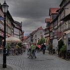 Wernigerode " entlang der Breite-Strasse, am Mittag "