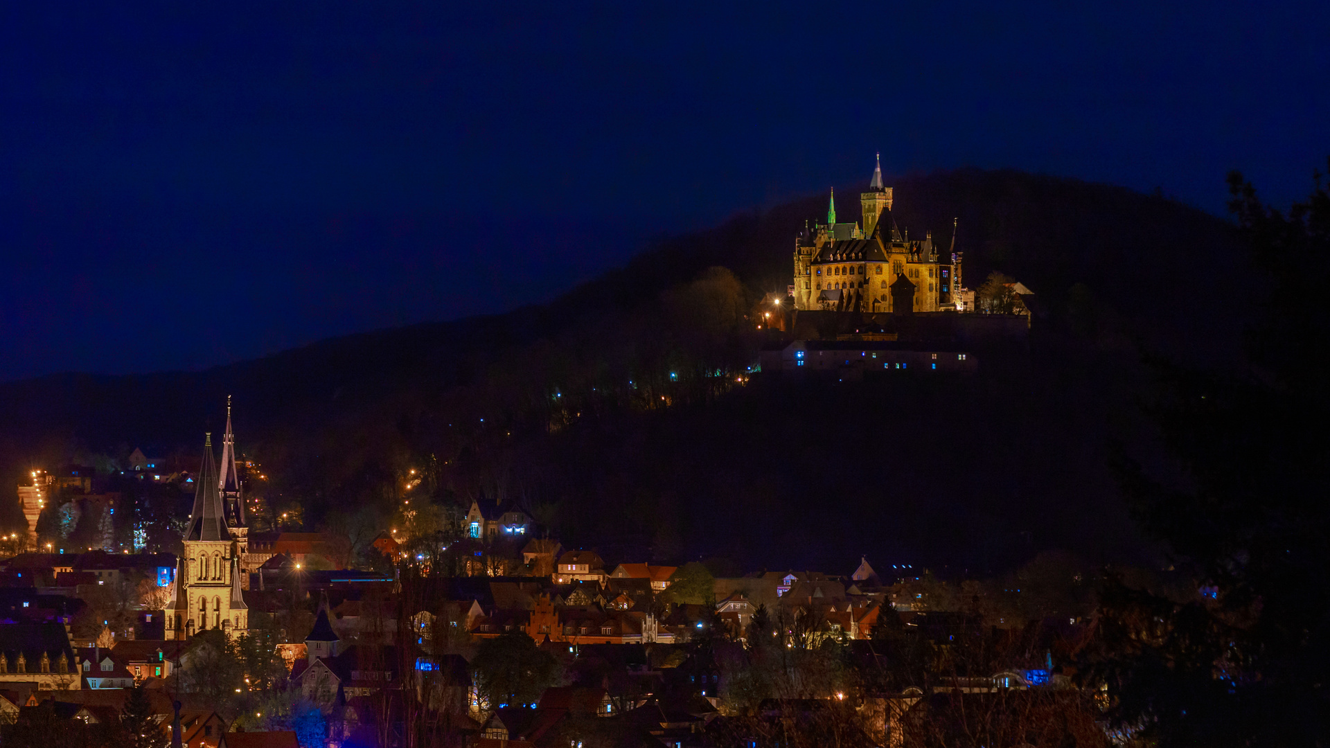 Wernigerode mit Schloss Wernigerode