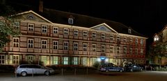 Wernigerode-Nikolaiplatz " Polizeirevier bei Nacht "